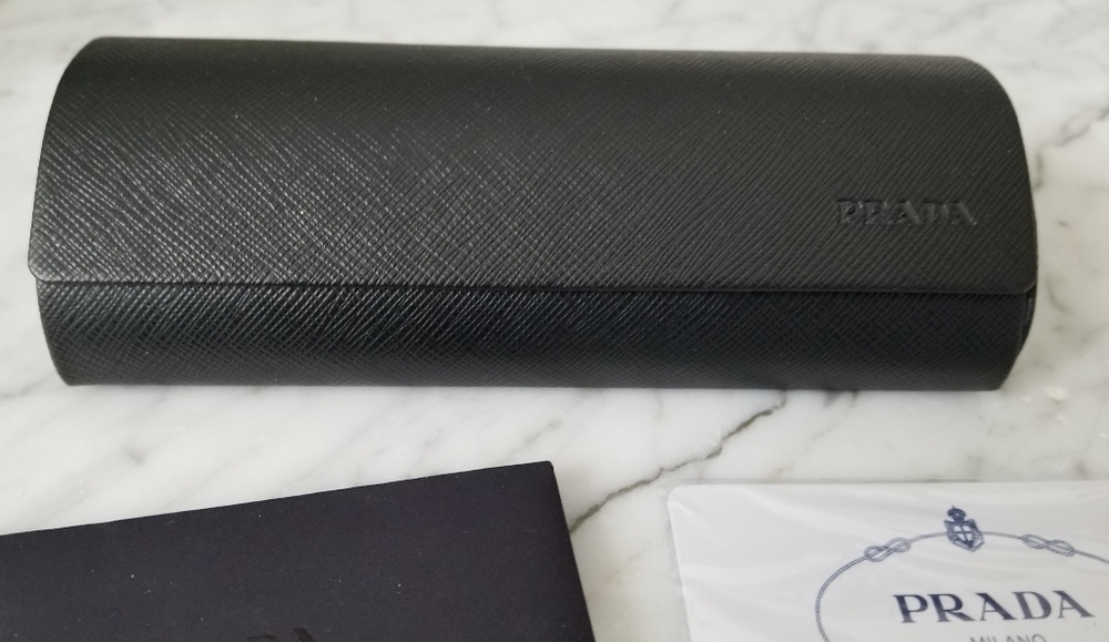 Prada eyeglass or sunglasses case
